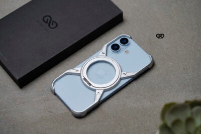 Titanium Armored Bumper with Kickstand Feature For iPhone 17/17PRO/17PROMAX