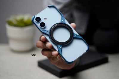Titanium Armored Bumper with Kickstand Feature For iPhone 17/17PRO/17PROMAX