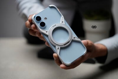 Titanium Armored Bumper with Kickstand Feature For iPhone 17/17PRO/17PROMAX