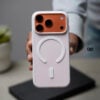 White Magsafe Ultra Thin Case For iPhone Air/17/17Pro/17ProMax (Without Camera Cutout)