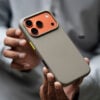 Magsafe Texturized Silicone Case (Microfiber-Lined) For iPhone 17 Pro/17 Pro Max