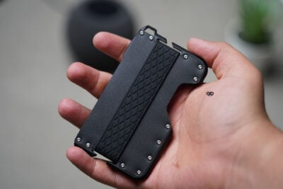 Minimalist Card Holder with Elastic Band