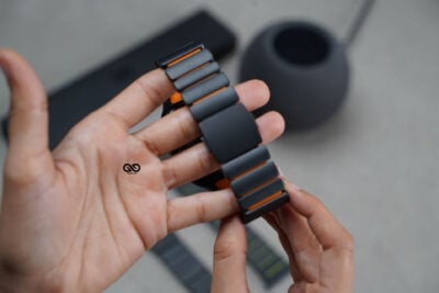 Ultraflex Titanium Link Strap with Magnetic Closure For Apple Watch 49 (Series Ultra/Ultra 2/Ultra 3) Classy Design 54 Ultraflex Titanium Link Strap with Magnetic Closure For Apple Watch 49 (Series Ultra/Ultra 2/Ultra 3) Classy Design