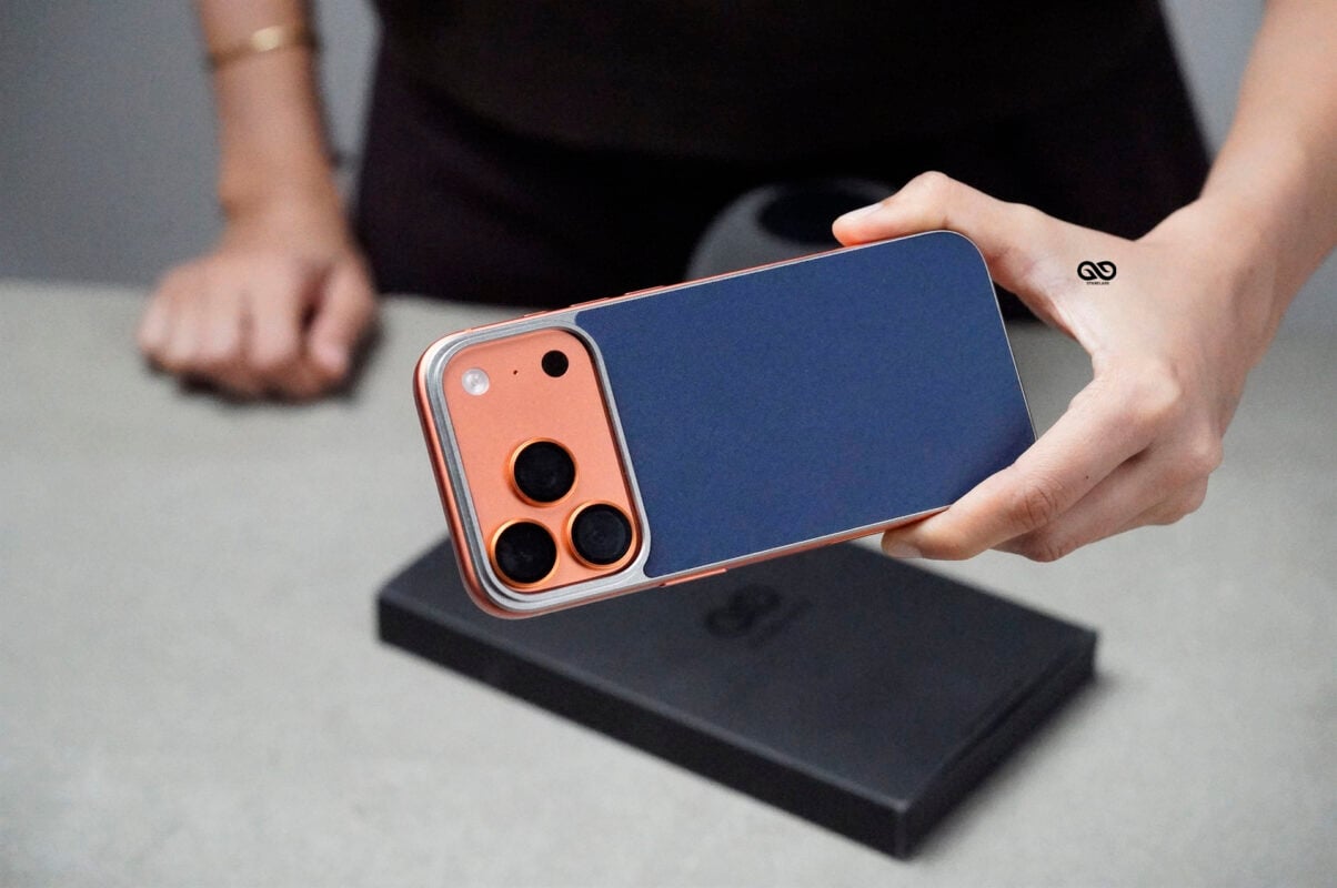 Back Panel PU Leather for iPhone 17 Pro/17 Pro Max