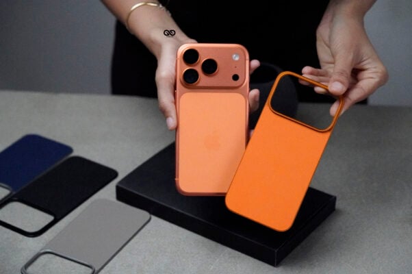 Back Panel PU Leather for iPhone 17 Pro/17 Pro Max