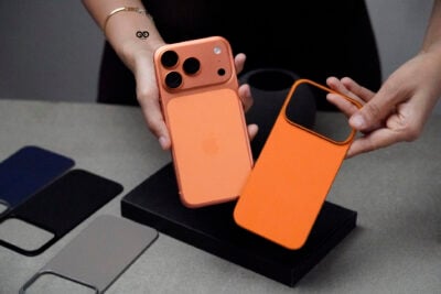 Back Panel PU Leather for iPhone 17 Pro/17 Pro Max