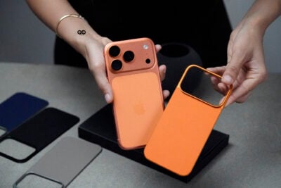 Back Panel PU Leather for iPhone 17 Pro/17 Pro Max