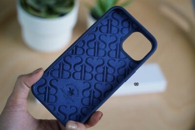 Black Panther Leather Case - Blue For iPhone
