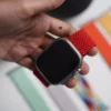 Red Braided Solo Loop For Apple Watch 49 MM Series Ultra/Ultra 2