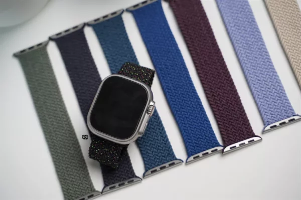 Braided Solo Loop For Apple Watch 49 MM Series Ultra/Ultra 2