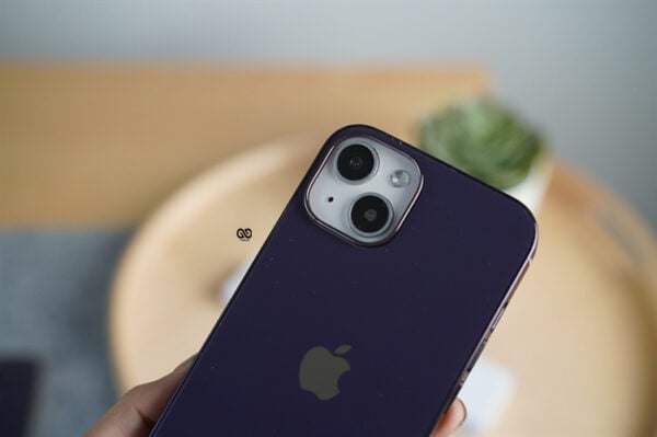 Deep Purple Glass Finish Soft case for iPhone 14 - Image 16