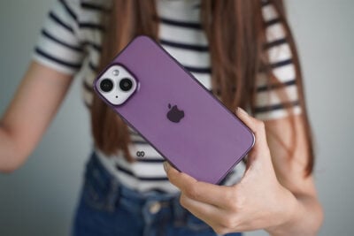 Deep Purple Translucent Sleek Hard Case