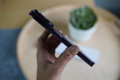 Deep Purple Translucent Sleek Hard Case