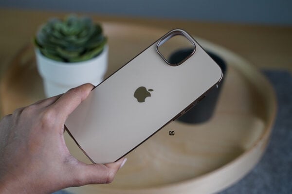 Gold Glass Finish Soft case for iPhone 14 Plus - Image 10