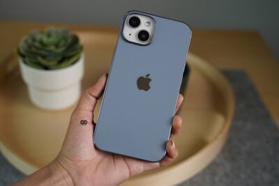 Glass Finish Soft case for iPhone 14 Plus