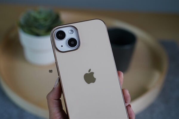 Gold Glass Finish Soft case for iPhone 14 Plus - Image 5