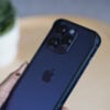 Lapis Blue Fiber Bumper for iPhone 14 Pro Max (Bumper, not a Case)