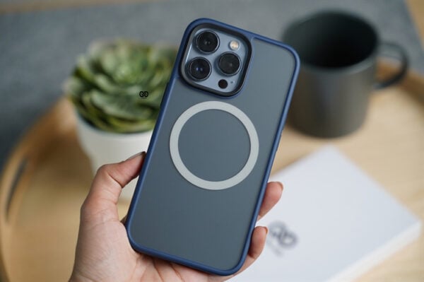 Magsafe Blue Drop Proof Sleek Matte case for iPhone 13 pro