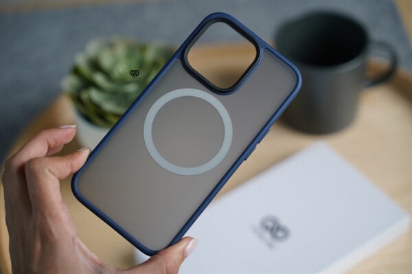 Magsafe Blue Drop Proof Sleek Matte case for iPhone 13 pro - Image 4