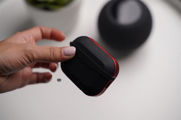 Black Red Rugged Airpod Case For Airpods Pro (2nd Generation) - Image 7