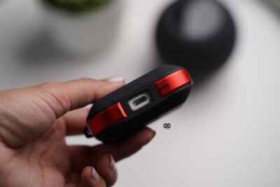 Black Red Rugged Airpod Case For Airpods Pro (2nd Generation)