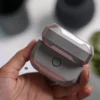 Rose Gold Grey Shockproof Case For AirPods Pro (2nd Generation)