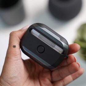 Black Grey Shockproof Airpods case for Airpods 3 (Old)