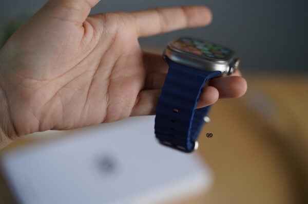 Silicone Ocean Band For Apple Watch 49 MM Series Ultra/Ultra 2 - Image 19
