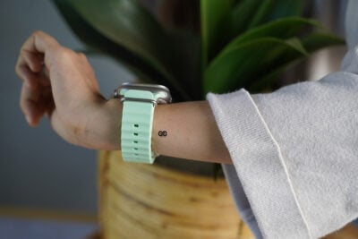 Mint Green Silicone Ocean Band For Apple Watch 42MM 41MM 40MM Series 4 5 6 7 8 9 10 SE SE 2 Gen