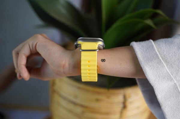 Silicone Ocean Band For Apple Watch 49 MM Series Ultra/Ultra 2 - Image 5