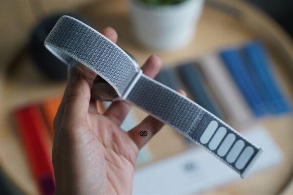 Seashell White Sports loop band strap For Apple Watch 42MM 41MM 40MM Series 4 5 6 7 8 9 10 SE SE 2 Gen - Image 3