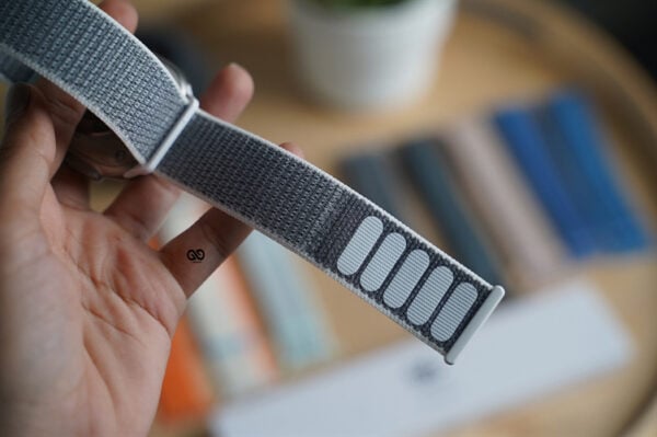 Seashell White Sports loop band strap For Apple Watch 42MM 41MM 40MM Series 4 5 6 7 8 9 10 SE SE 2 Gen - Image 4