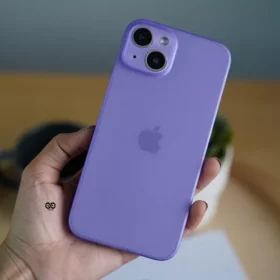 Purple Ultra Thin Slim Case for iPhone 14 Plus
